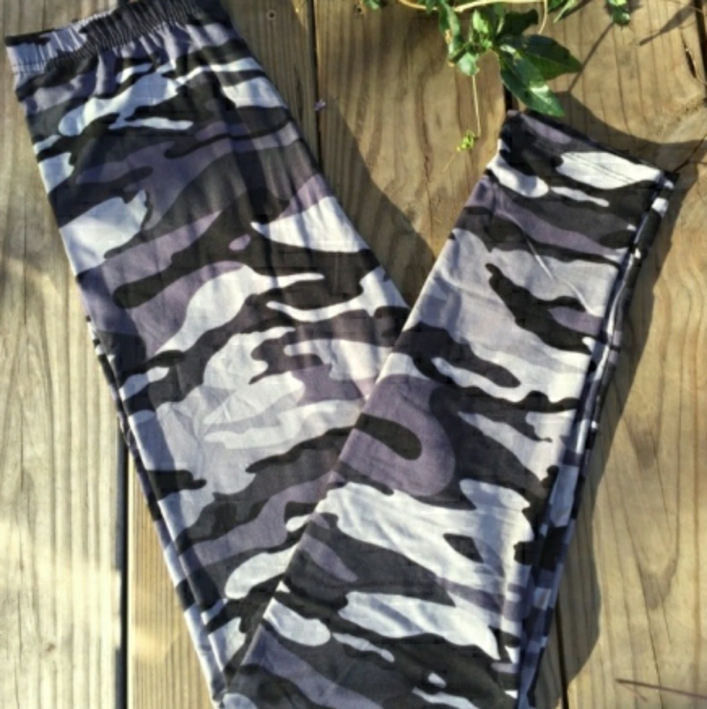 *New* Grey Camo Legging